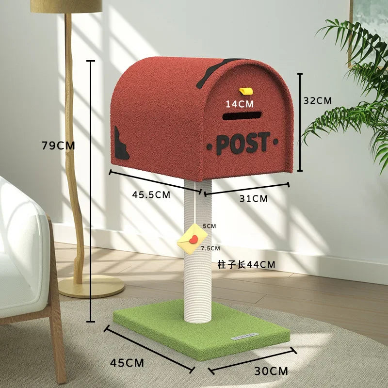 Arbre chat boîte | Poste Félin