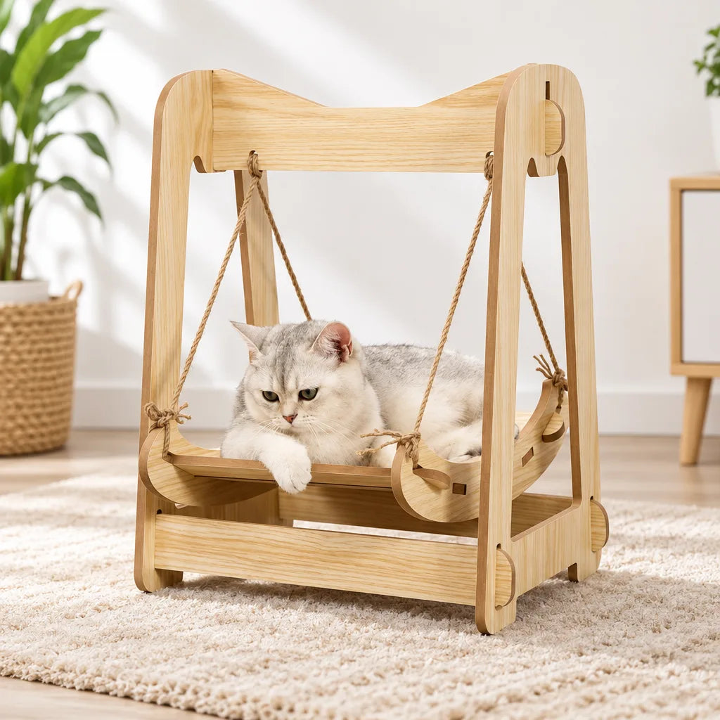 Chaise bascule chat - Balanca