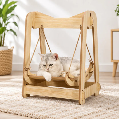 Chaise bascule chat - Balanca
