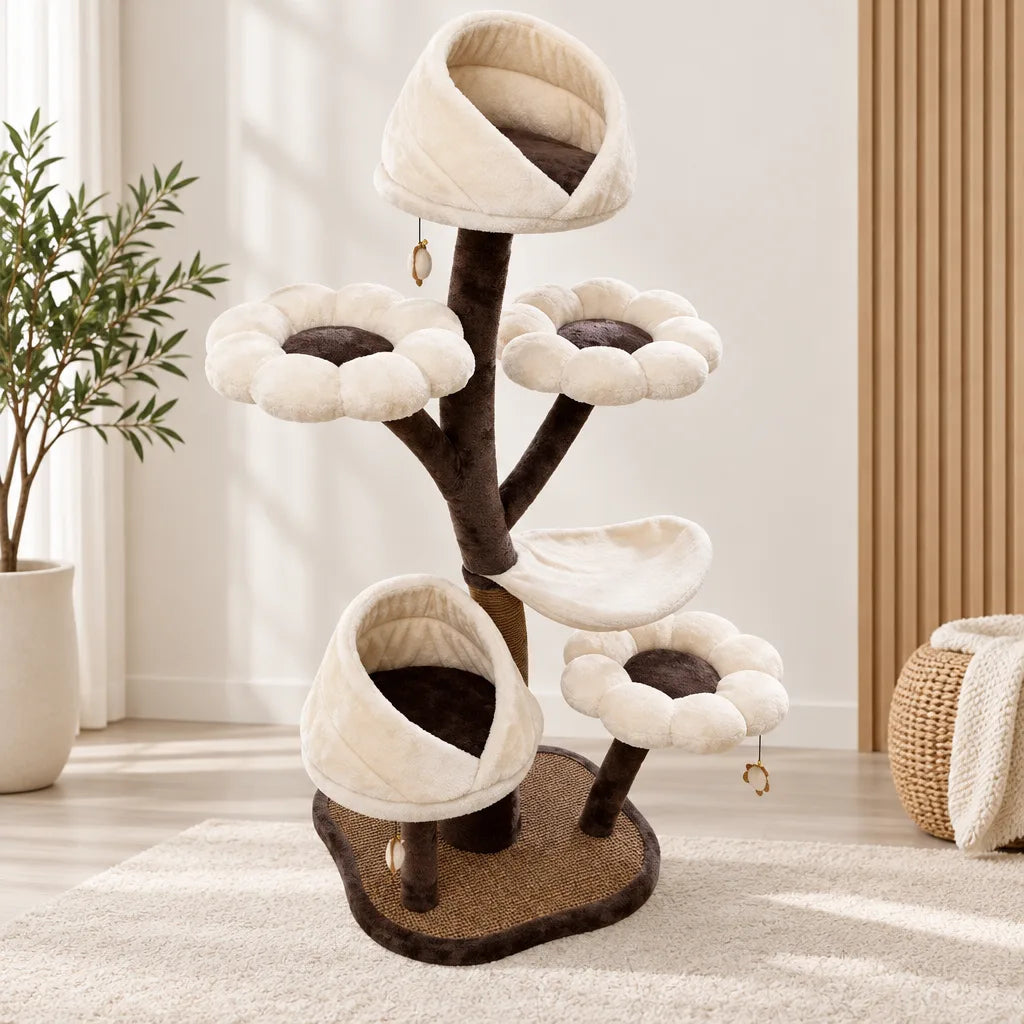 Arbre chat fleur | FloriCat