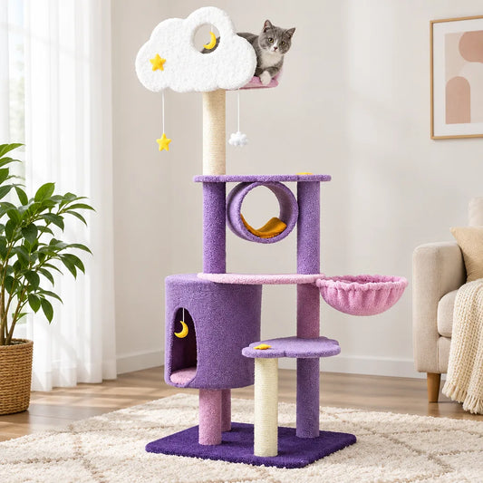 Arbre à chat | Nuit Étoilée
