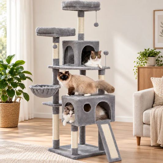 Arbre chat gris | NidFélin