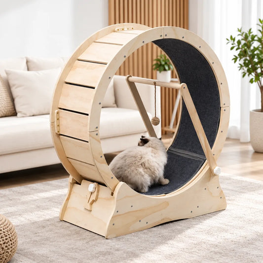 Roue chat bois | AgiliCat