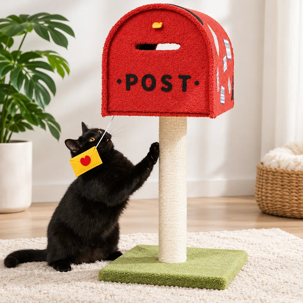 Arbre chat boîte | Poste Félin
