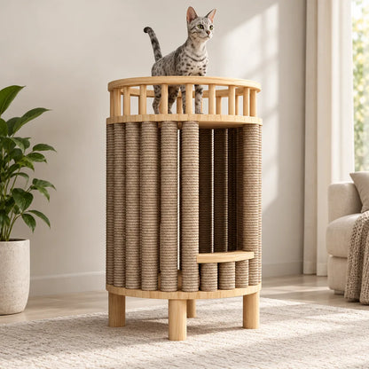 Meuble chat litière | RondoZen