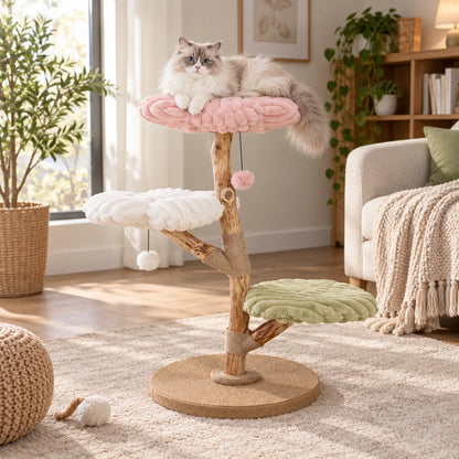 Arbre chat fleur | FloraNest