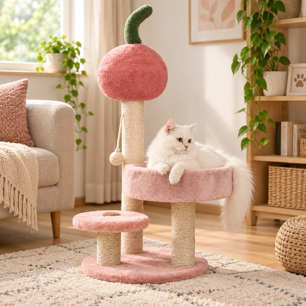 Arbre chat rose | Cerisette