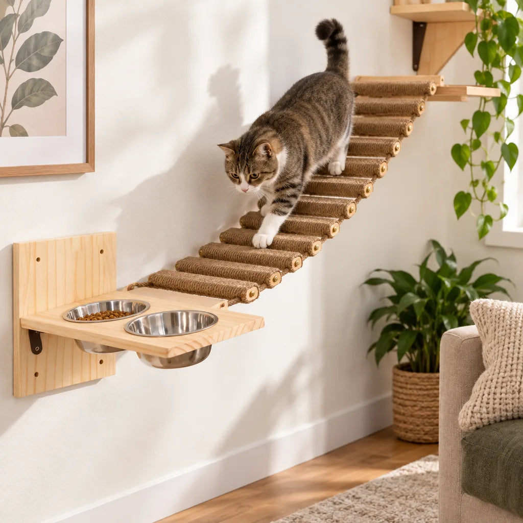 Arbre chat mural | Sylven