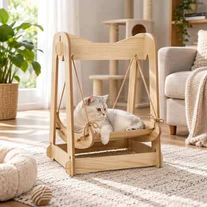 Chaise bascule chat - Balanca