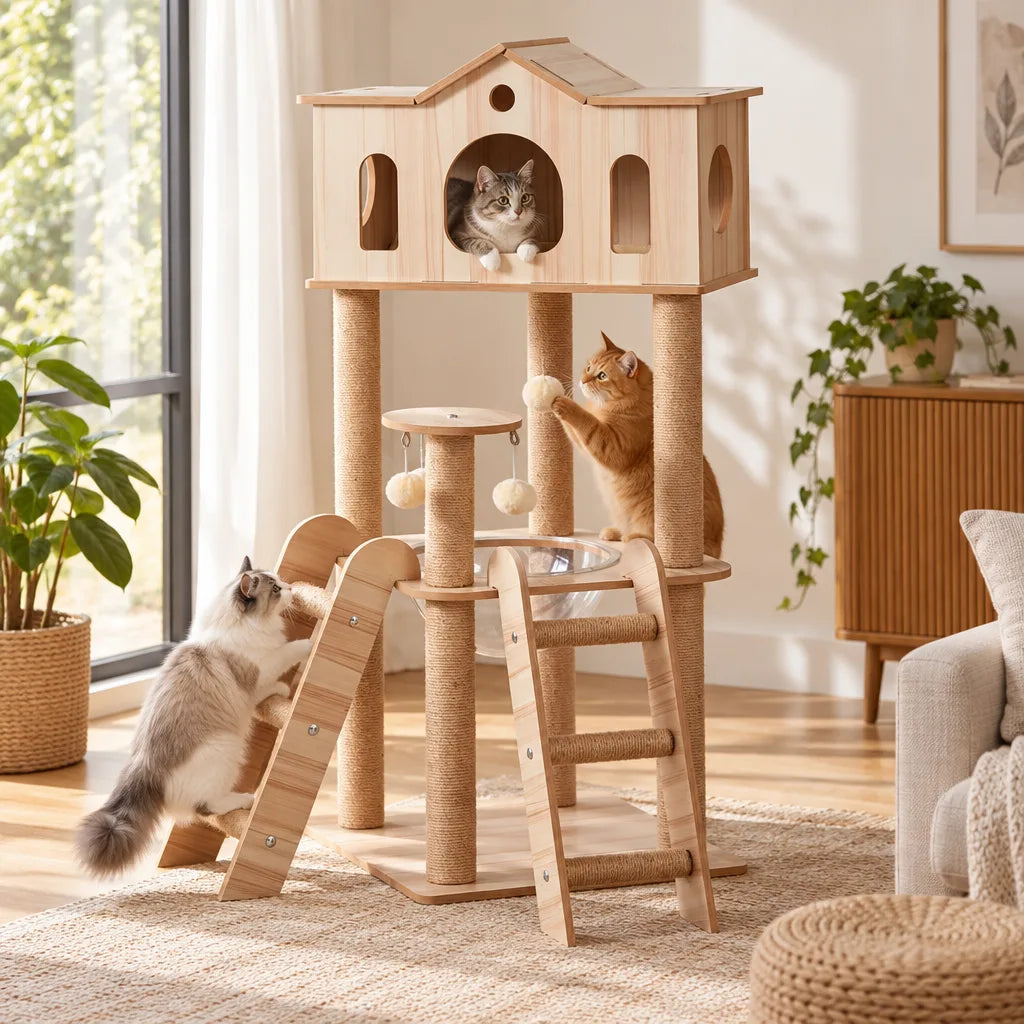 Arbre chat bois | Verdan