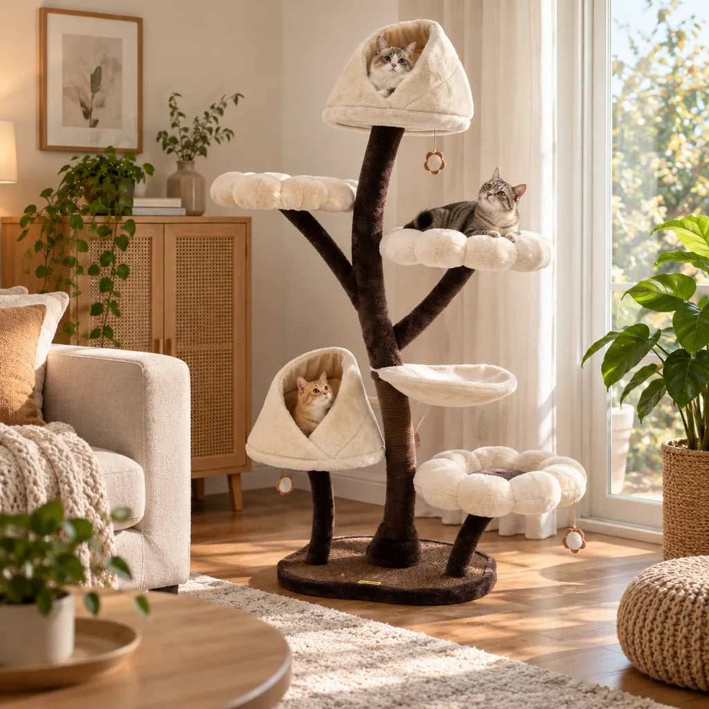 Arbre chat fleur | FloriCat