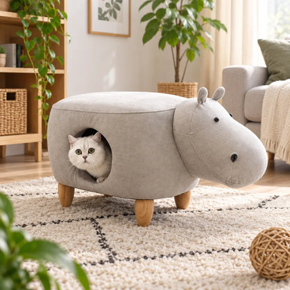 Meuble chat hippopotame | Hippoly