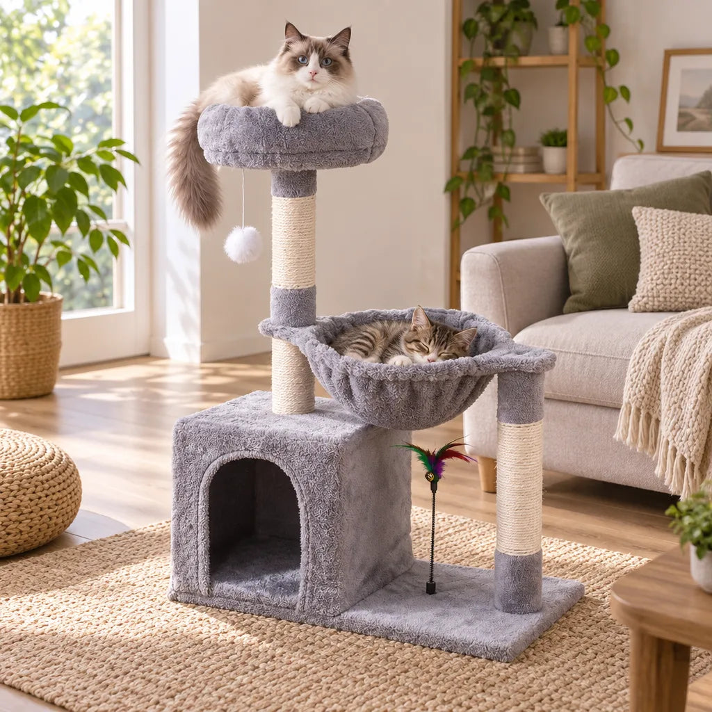 Arbre chat hamac - FélinDodo