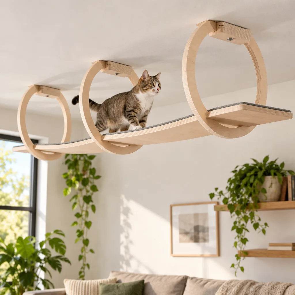 Pont suspendu chat | AeroPaw
