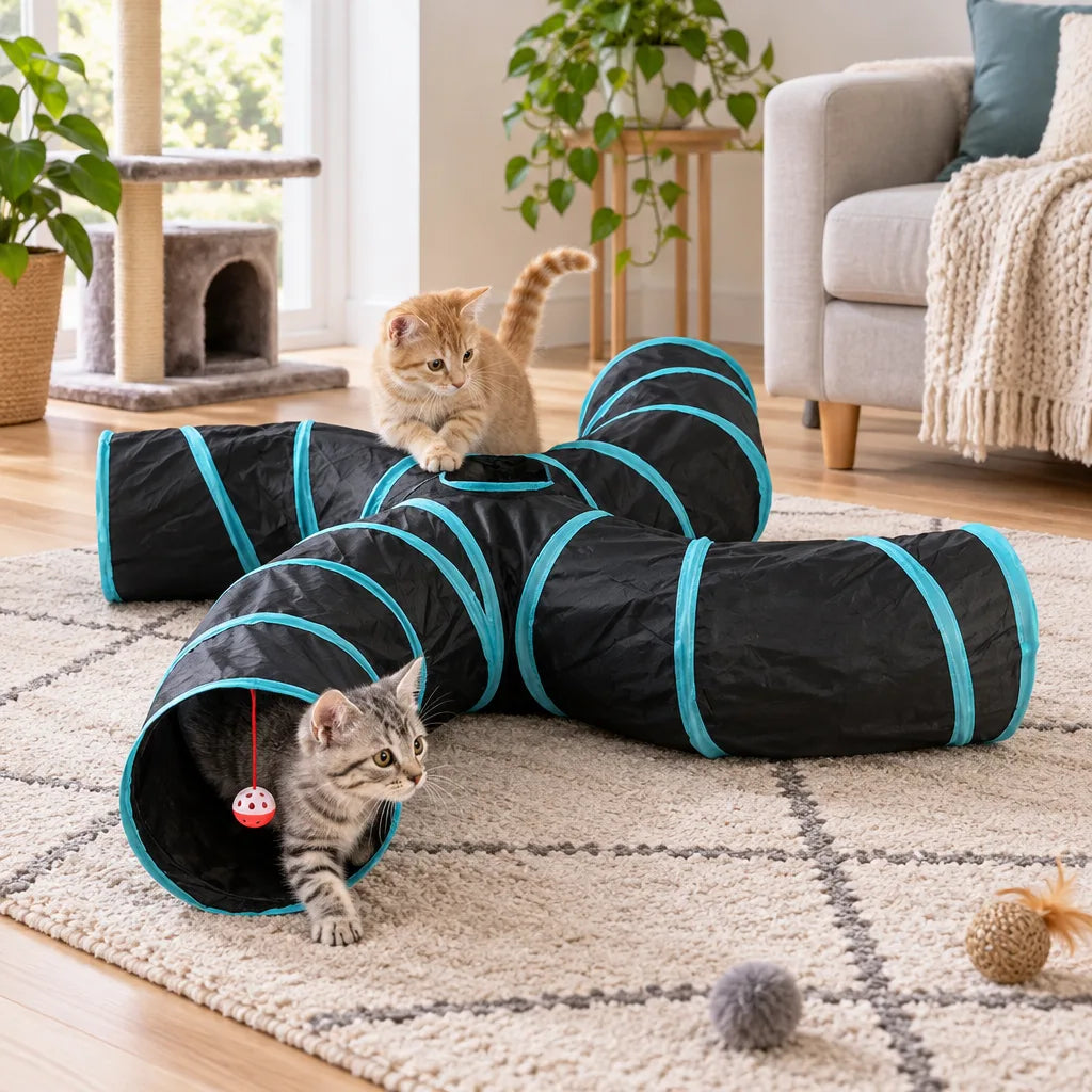 Tunnel pour chat | FélinAventure