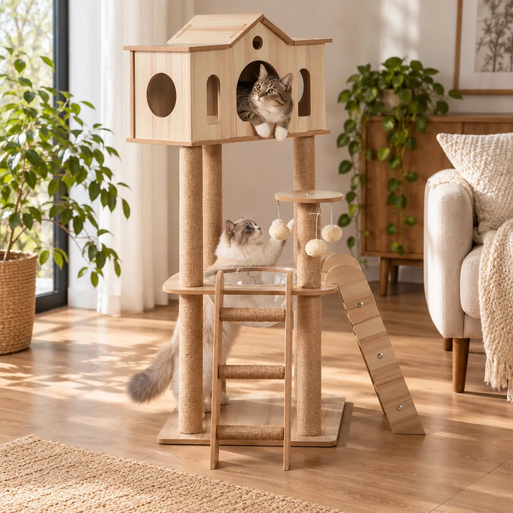 Arbre chat bois | Verdan