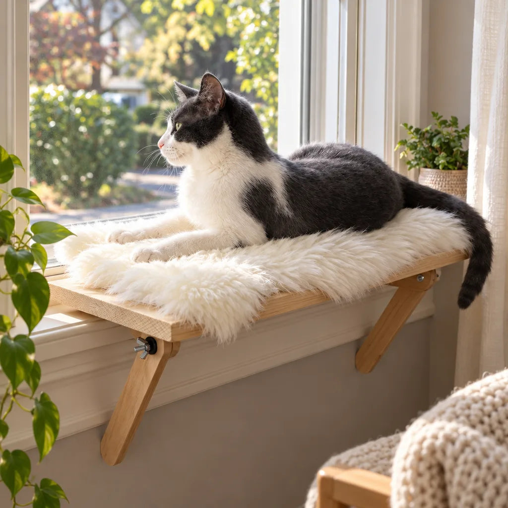 Plateforme fenêtre chat - Felinia