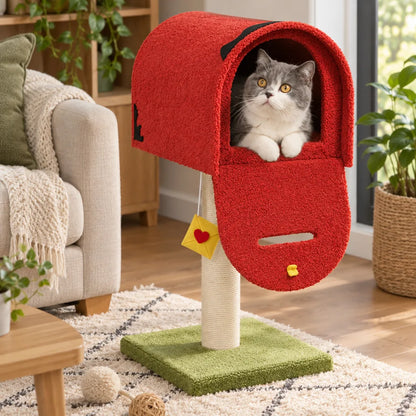 Arbre chat boîte | Poste Félin