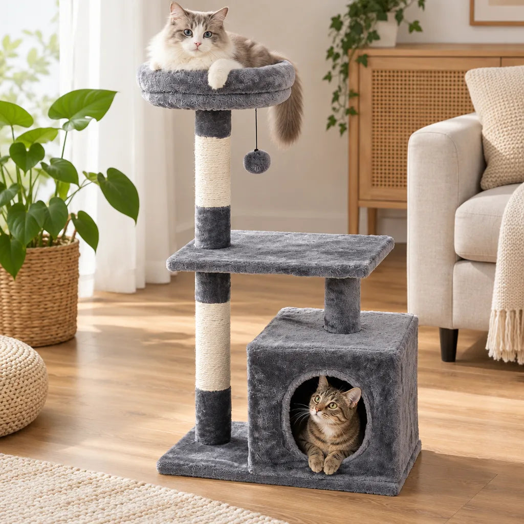 Arbre chat gris | Zenithome