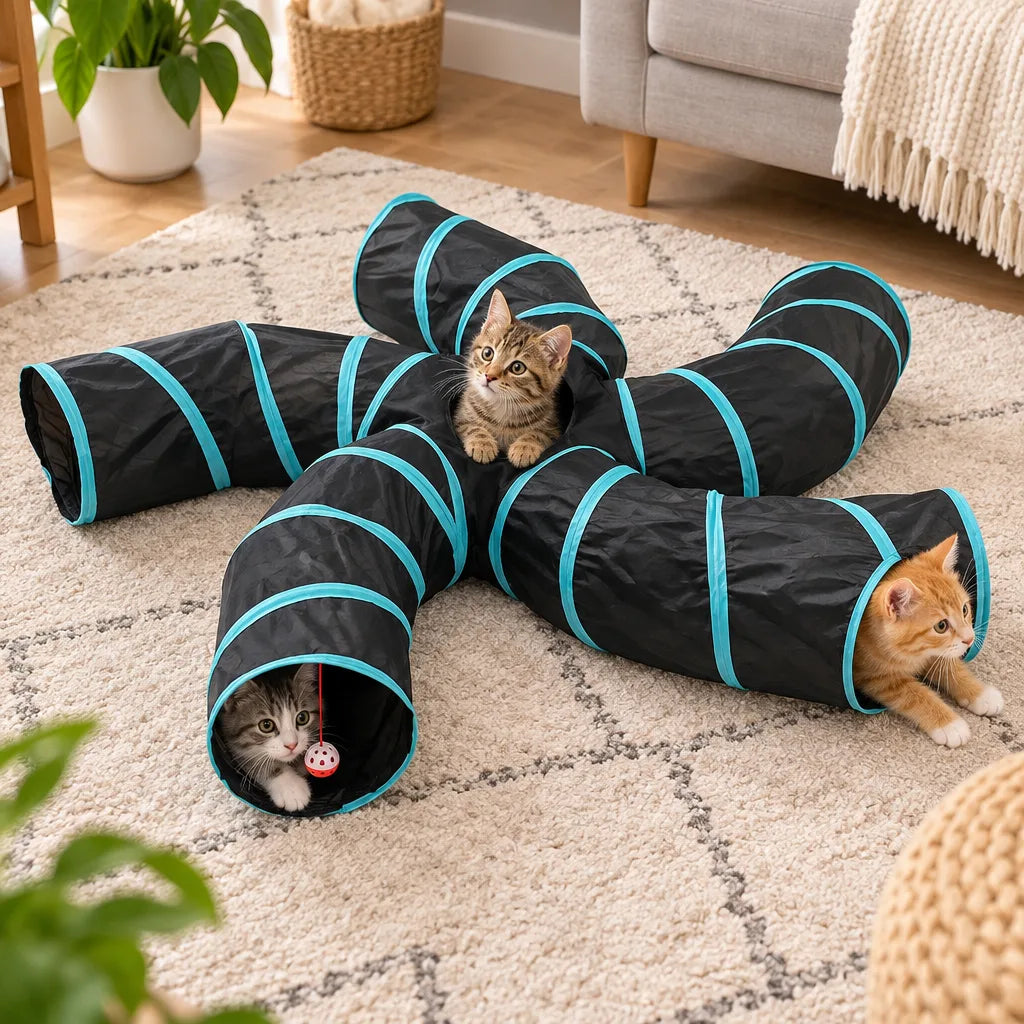 Tunnel pour chat | FélinAventure