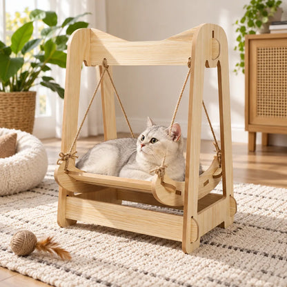 Chaise bascule chat - Balanca