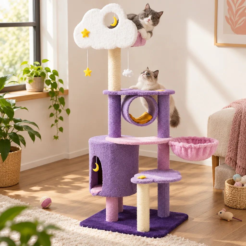 Arbre à chat | Nuit Étoilée