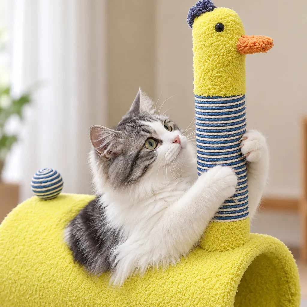 Arbre chat poule | Poulette Coquette