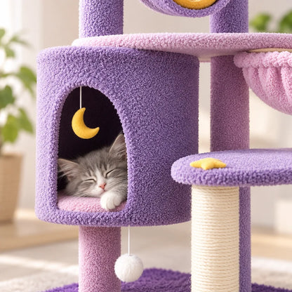 Arbre à chat | Nuit Étoilée