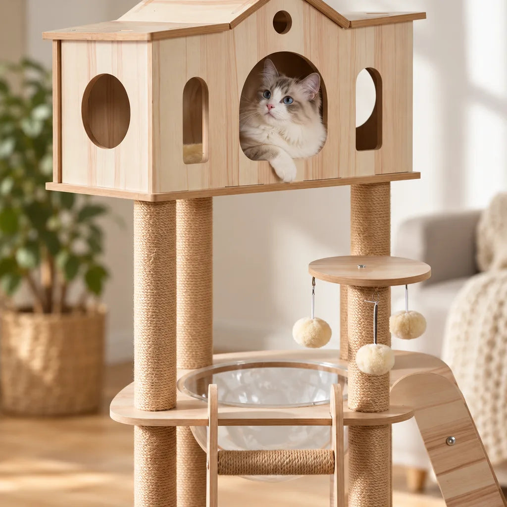 Arbre chat bois | Verdan