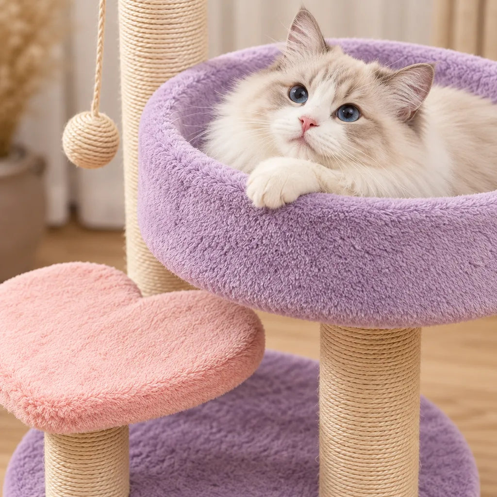 Arbre chat rose | Cerisette