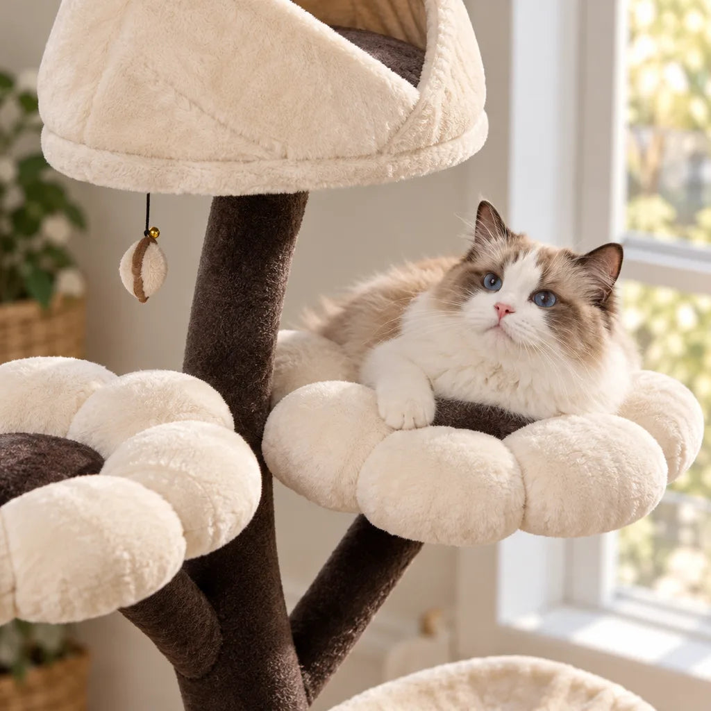 Arbre chat fleur | FloriCat