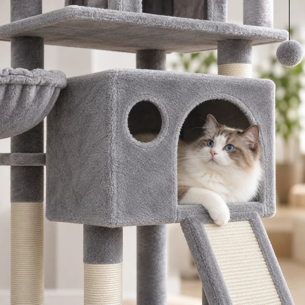 Arbre chat gris | NidFélin